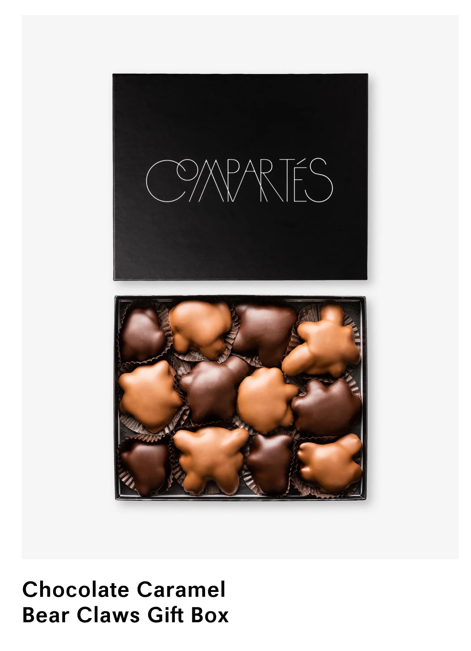 Chocolate Caramel Bear Claws Gift Box
