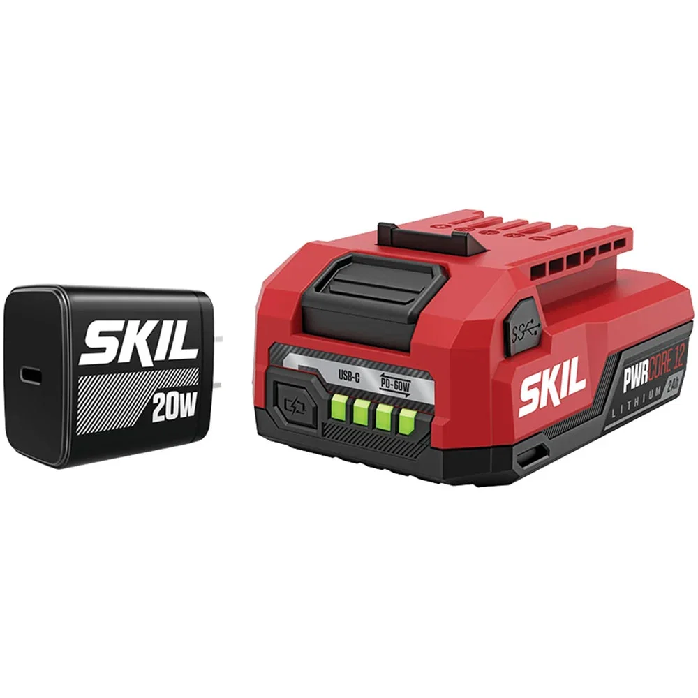 SKIL PWR CORE 12V Battery & Charger Starter Kit