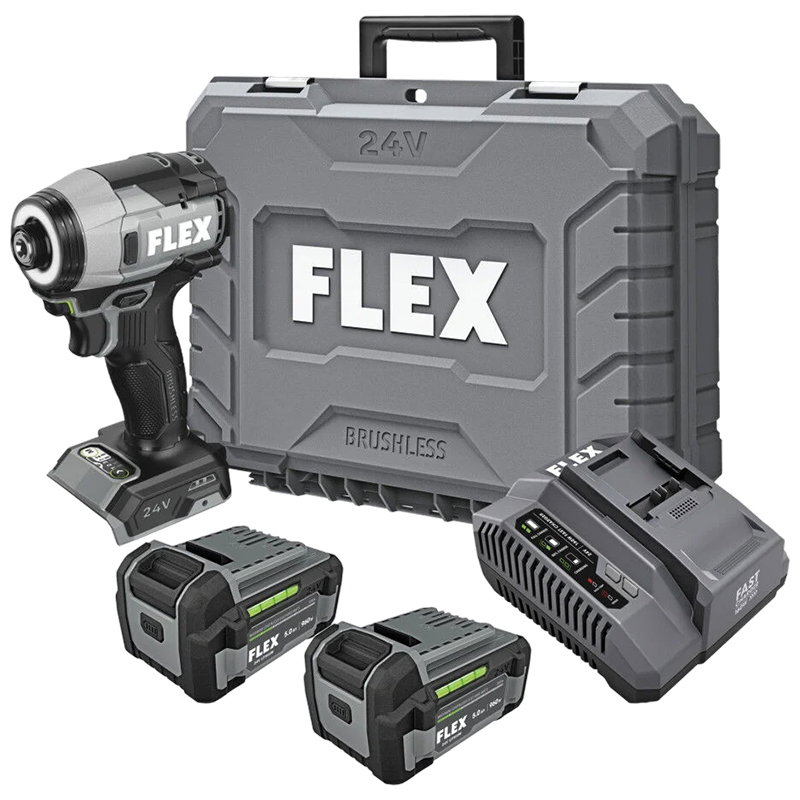 FLEX One-Touch Hex Impact Driver
