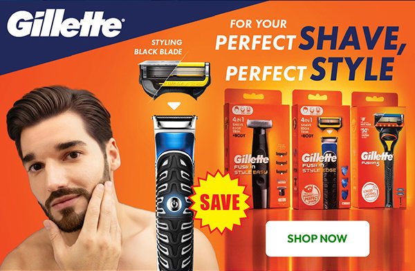Save on Gillette fusion range at Chemist Warehouse sale ends 5 August 2026
