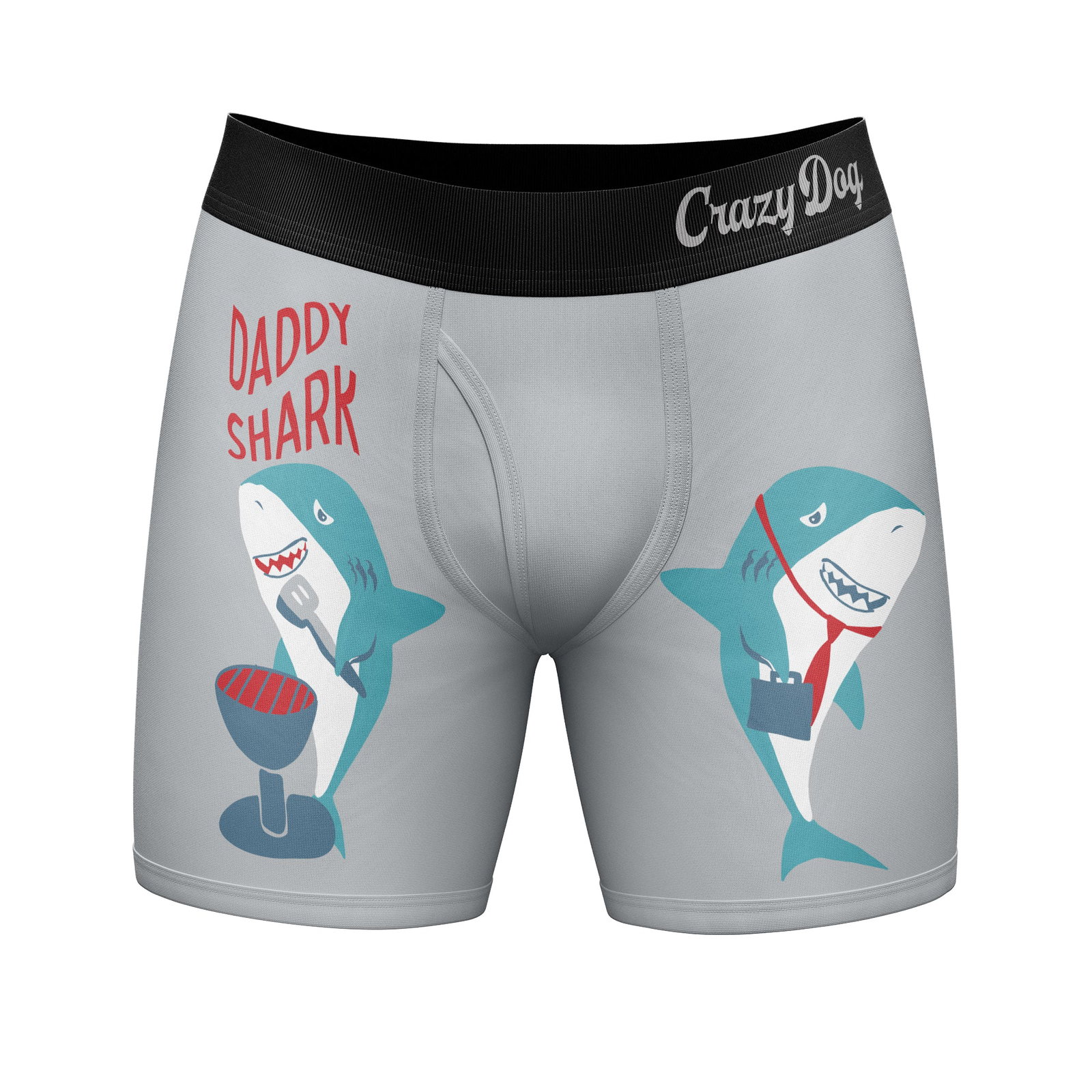 Image of Daddy Shark Boxer Briefs