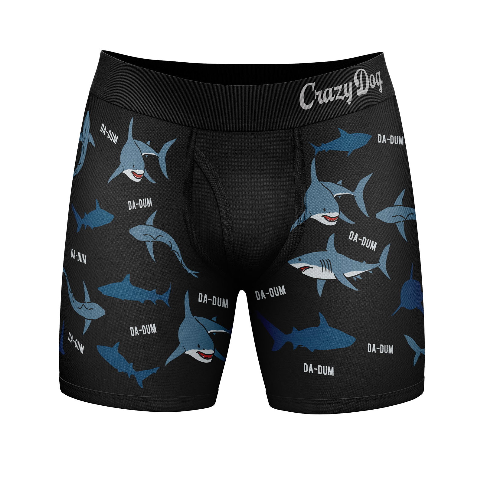 Image of Sharks Da Dum Boxer Briefs