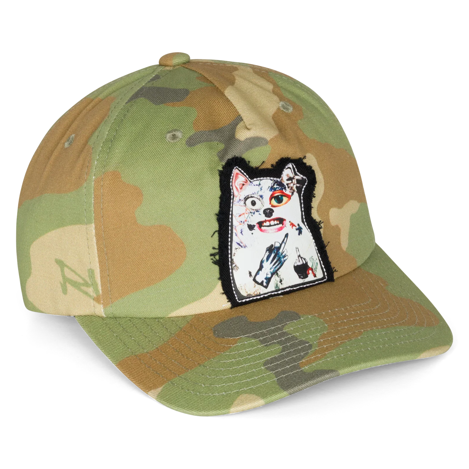 Image of Patchwork Dad Hat (Camo)