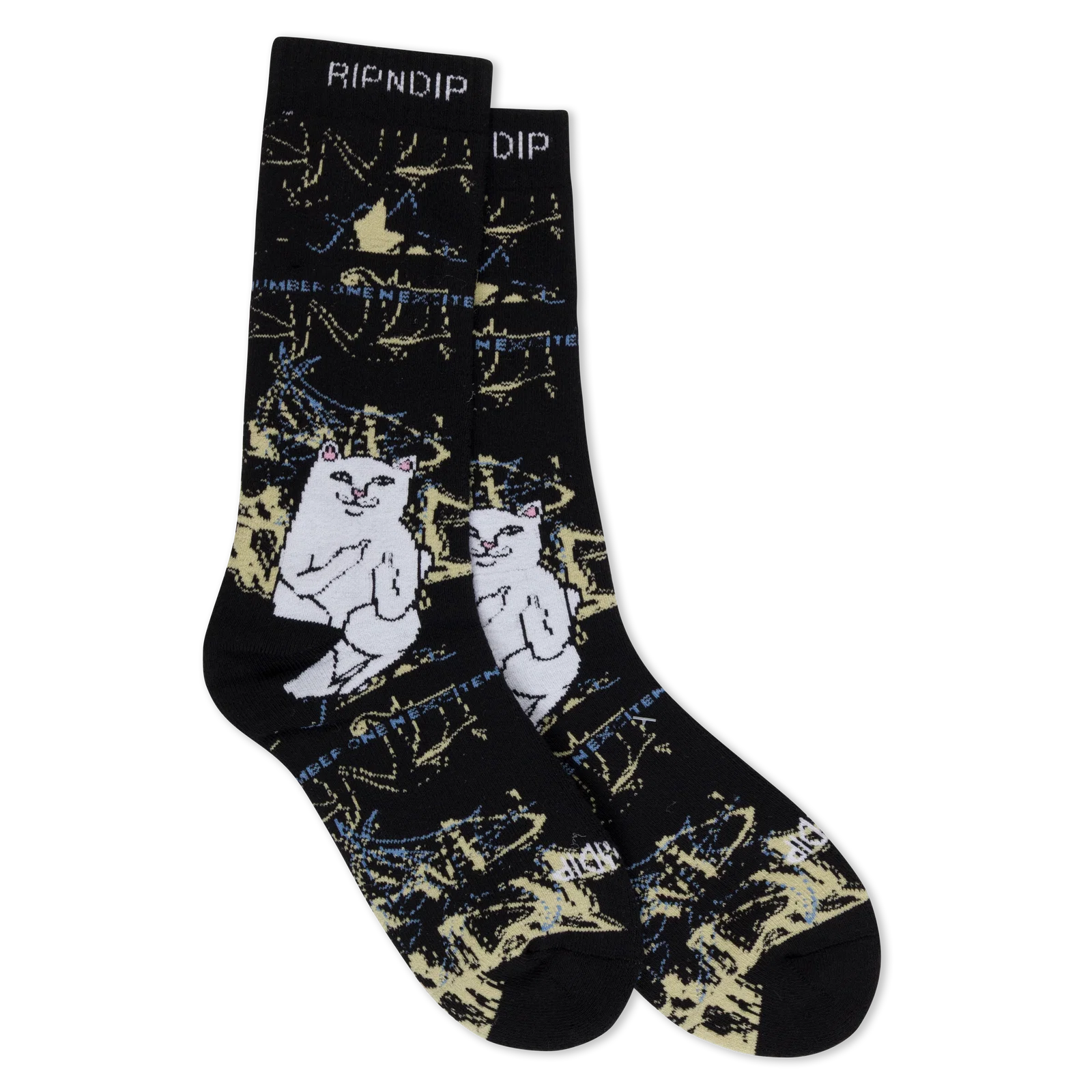 Image of Lord Nermal Madness Socks (Black)