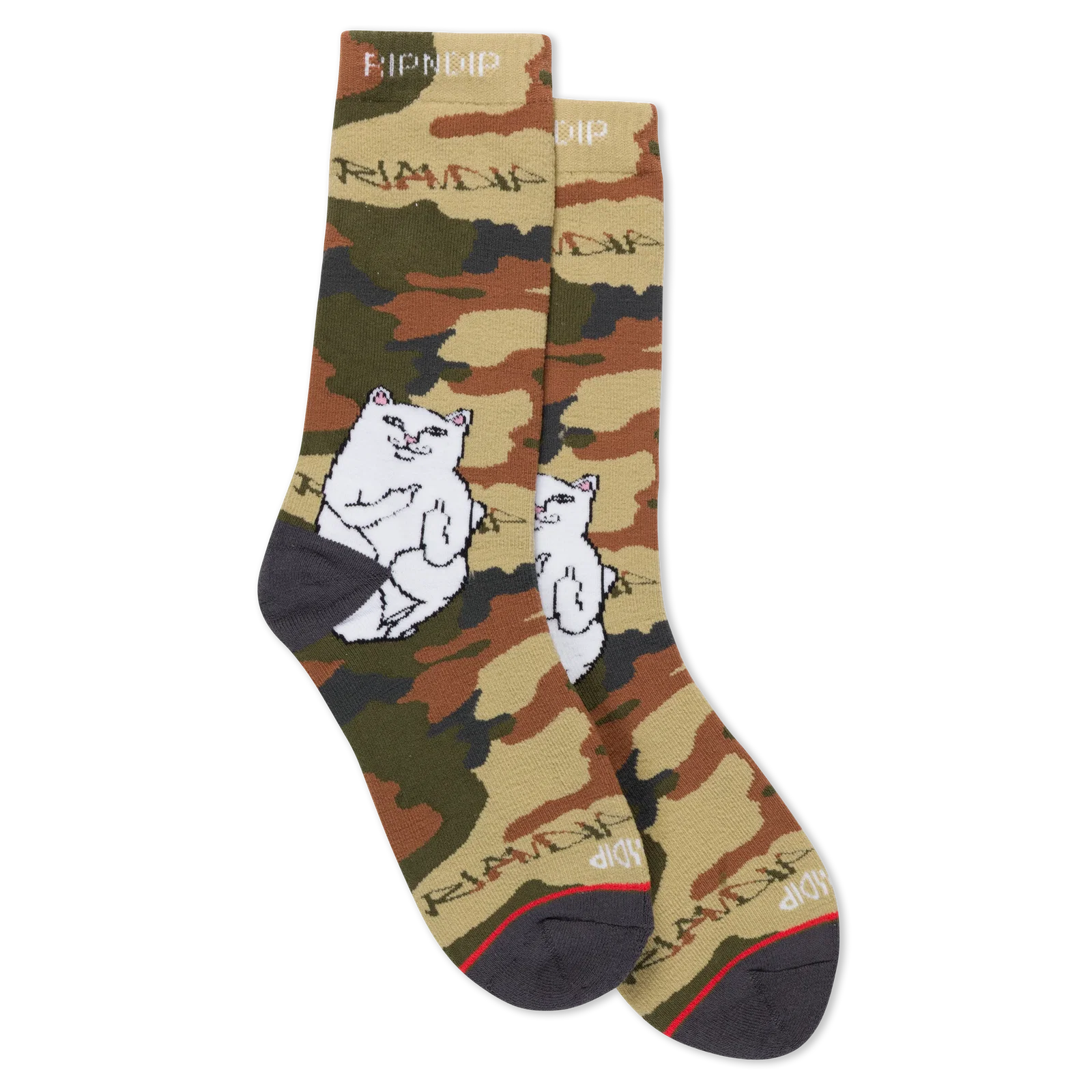 Image of Lord Nermal Street Socks (Camo)