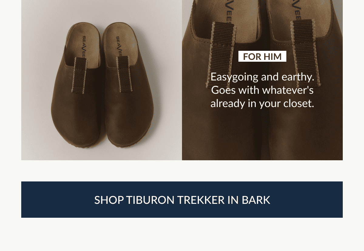 Tiburon Trekker in Bark