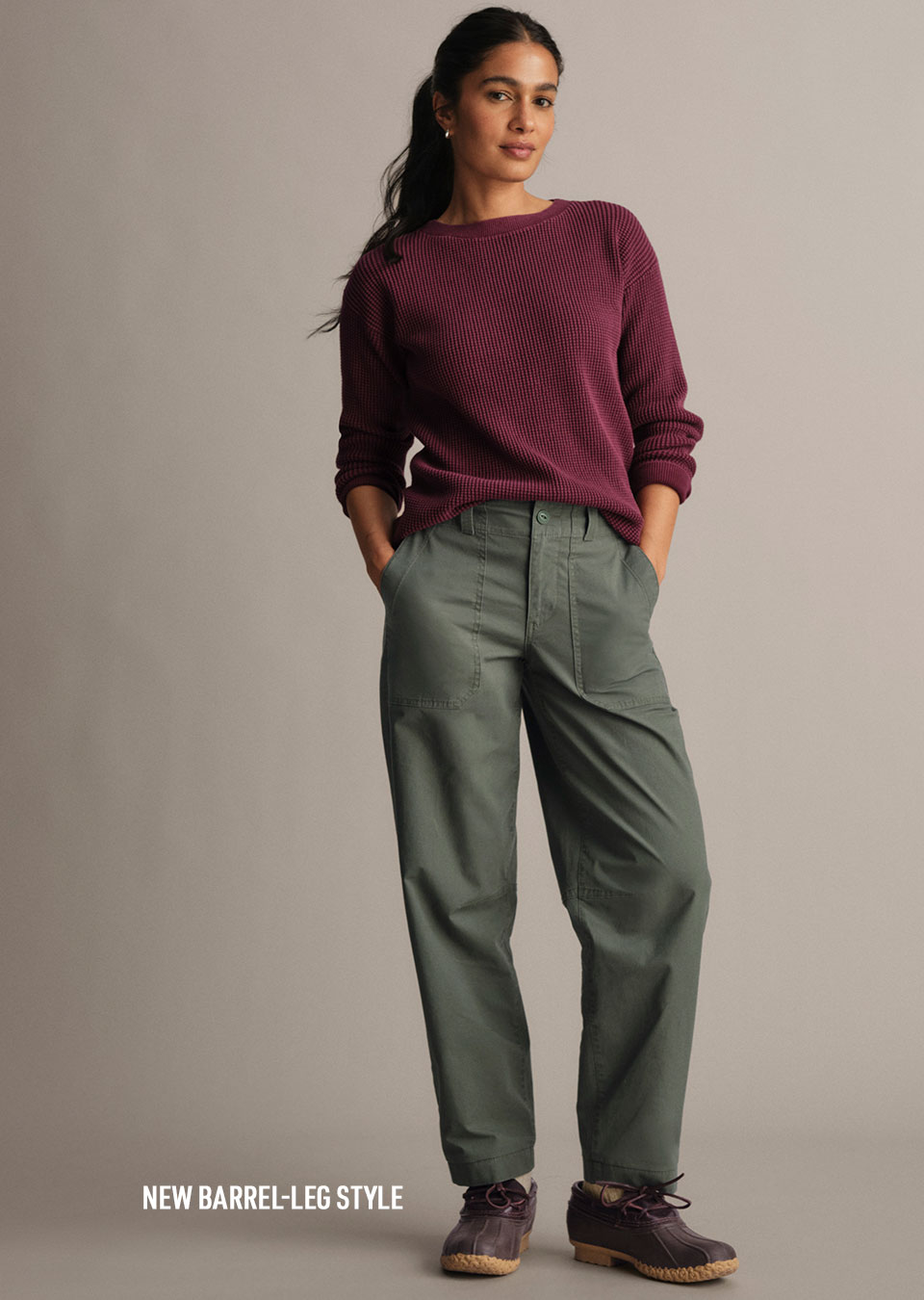 207 Vintage Barrel-Leg Jeans