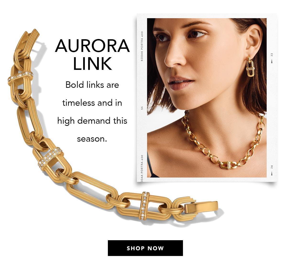 Aurora Link - Bold links are timeless and in high demand this season. - Shop Now