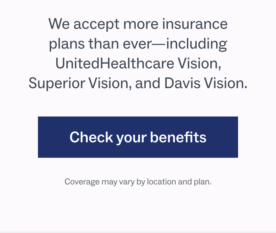 Check your benefits