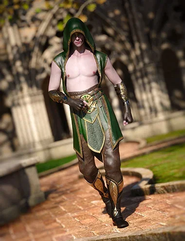 dForce Elarion Outfit for Genesis 9