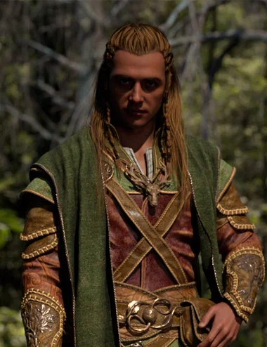 dForce Druid Elf HD Clothes for Genesis 9
