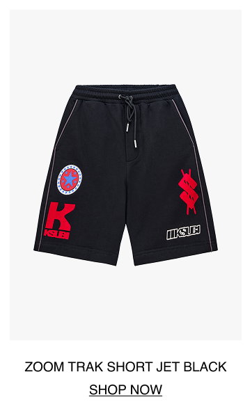 ZOOM TRAK SHORT JET BLACK