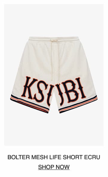 BOLTER MESH LIFE SHORT ECRU