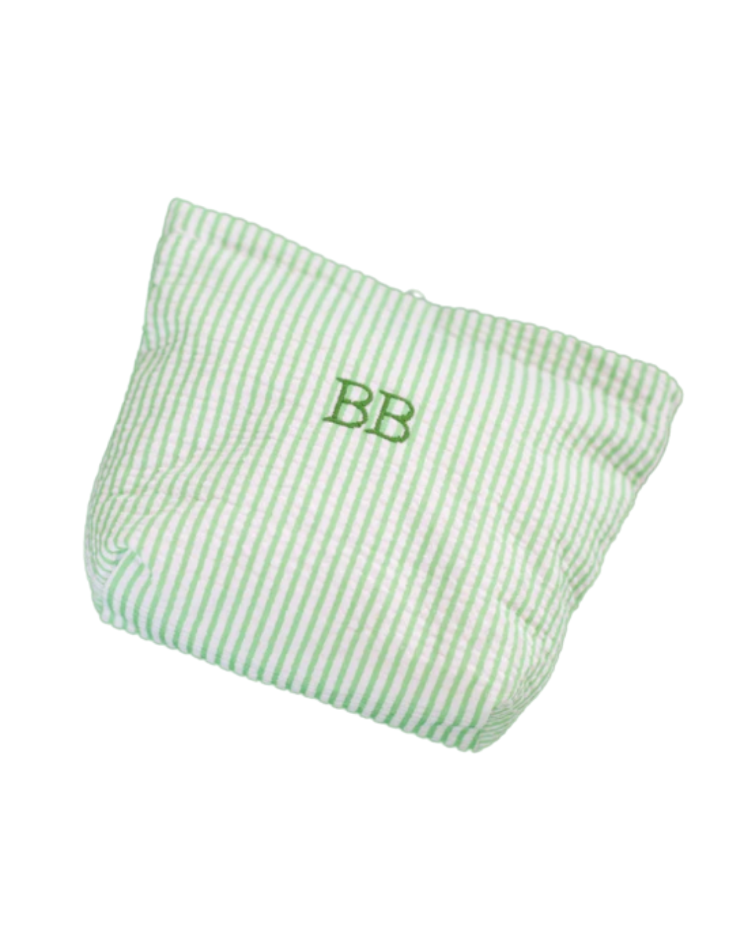 Green Grove Stripe Pouch 