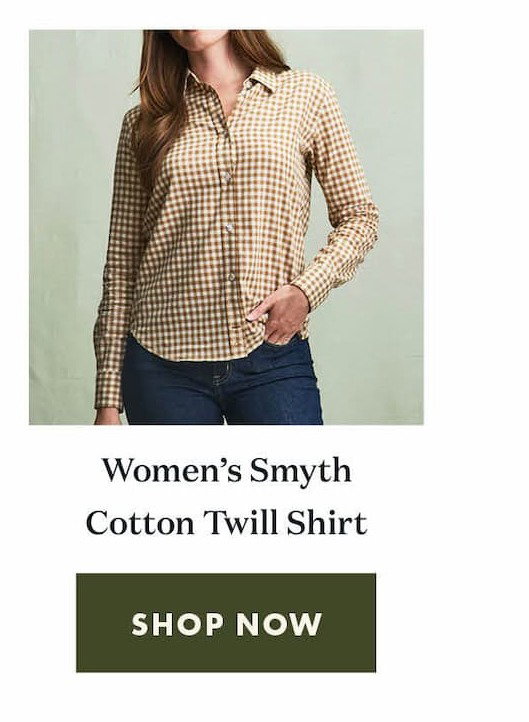 Women's Smyth Cotton Twill Shirt