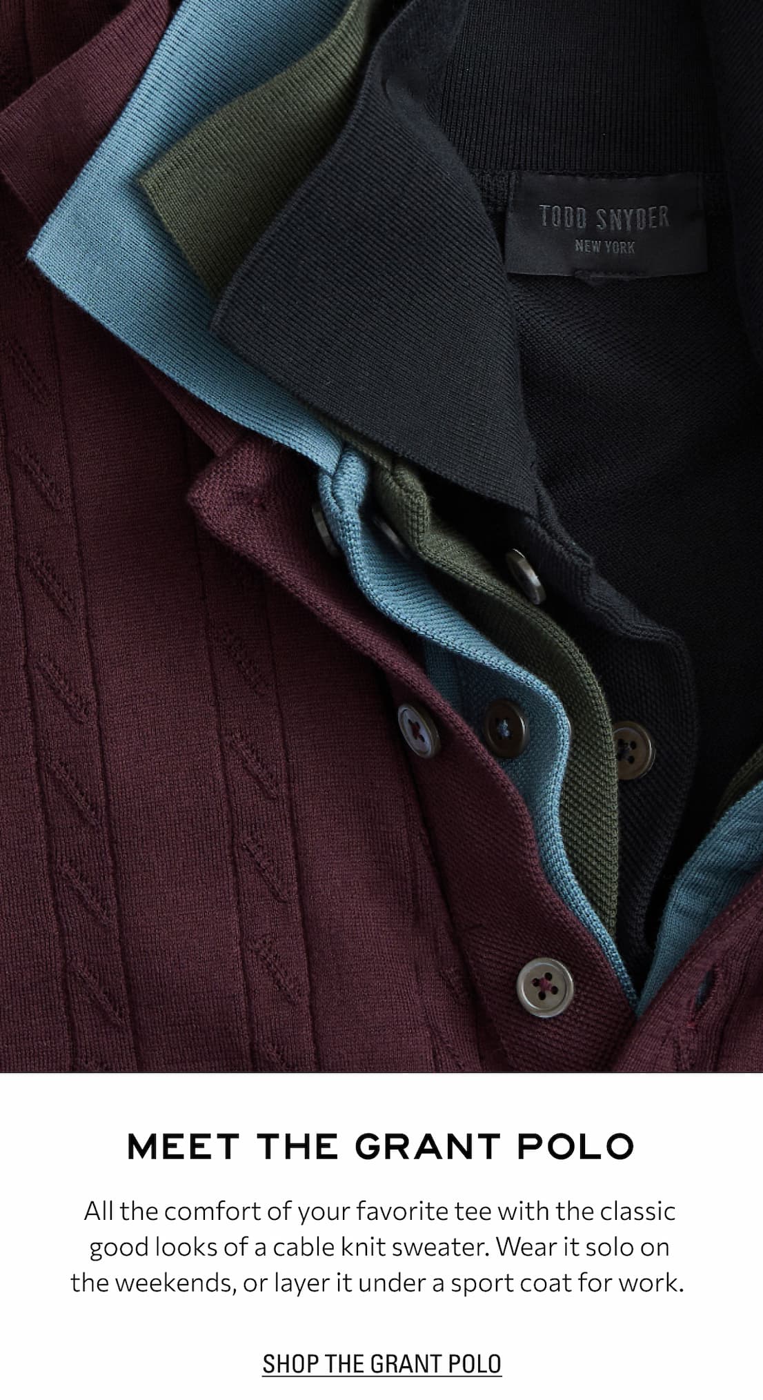 SHOP THE GRANT POLO