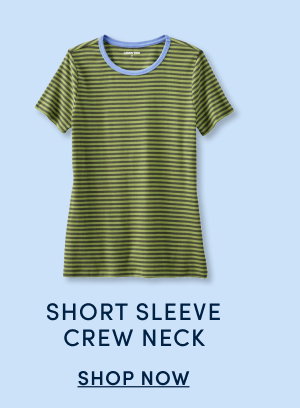 Short Sleeve Crew Neck