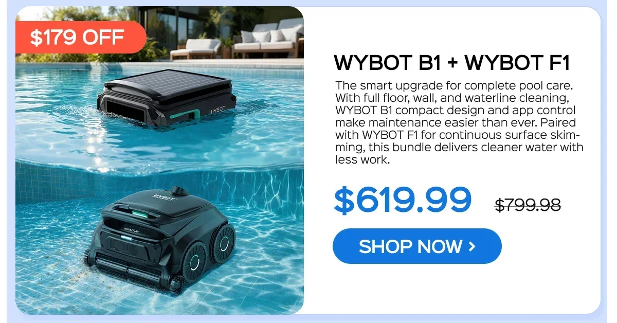 WYBOT B1 + WYBOT F1 Skimmer WYBOT B1 + WYBOT F1 Skimmer