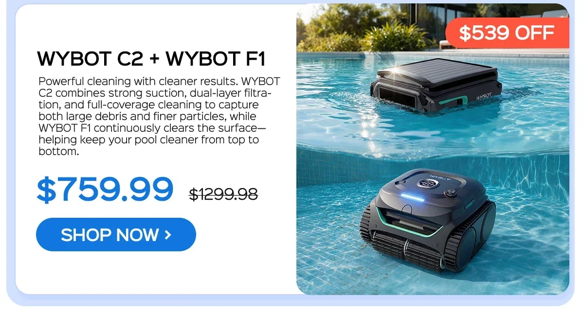 WYBOT C2 + WYBOT F1 Skimmer WYBOT C2 + WYBOT F1 Skimmer
