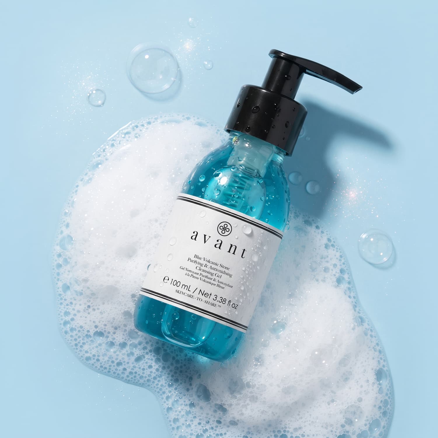 blue volcanic cleanser