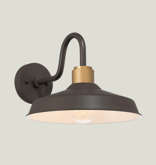 Nils Outdoor Wall Sconce by Huxe