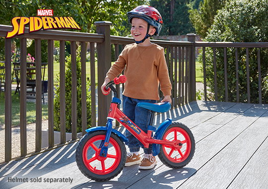 12 Inch Marvel Spider-Man Balance Bike