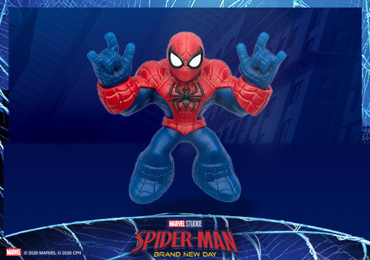 Goo Jit Zu Marvel Avengers Hero Pack Stretchy Spider-Man