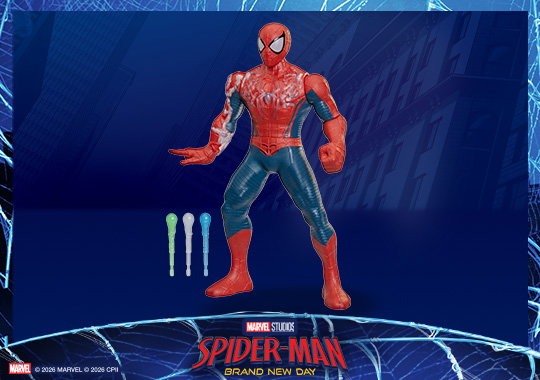 Marvel Spider-Man Brand New Day Action Figure Power-Charge Spider-Man