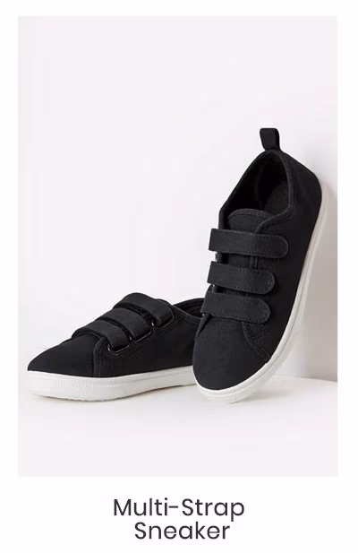 Multi-Strap Sneaker