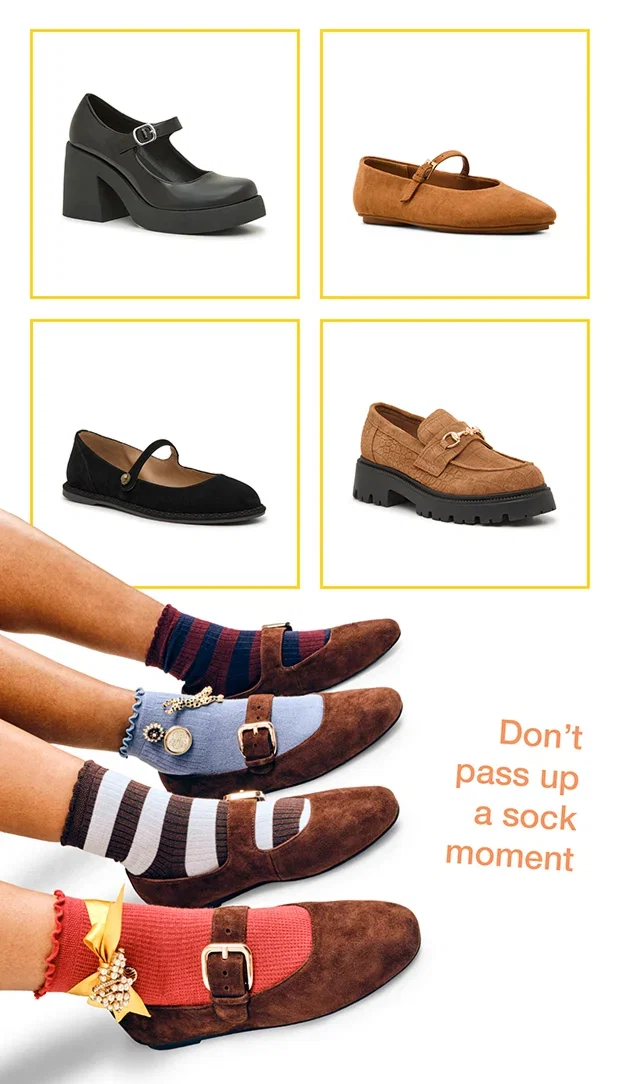 Don't pass up a sock moment.