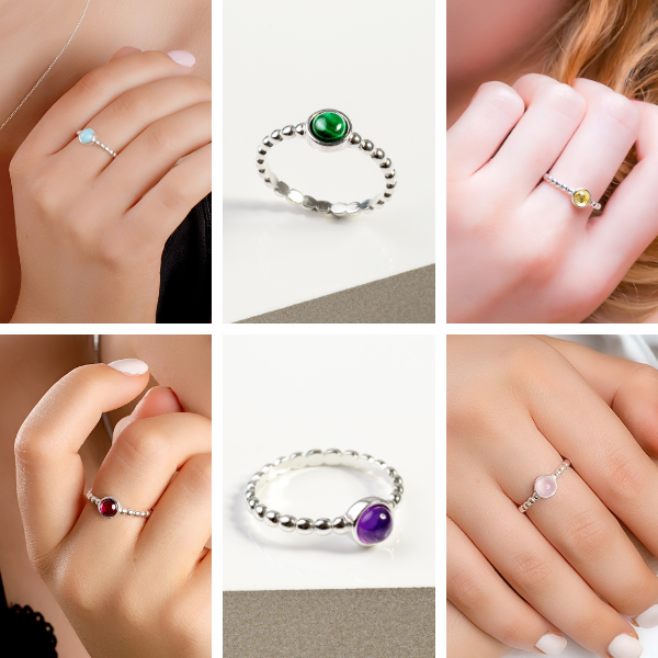 Selection of £20 Charm Rings