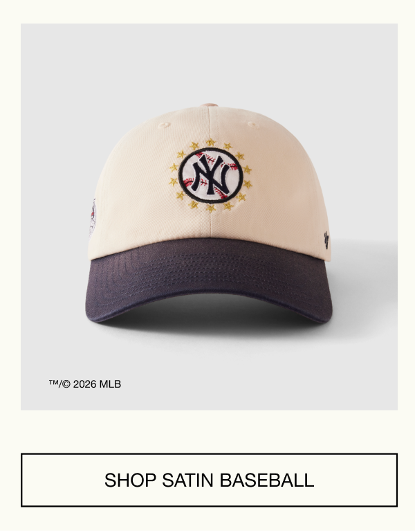 SHOP SATIN BASEBALL