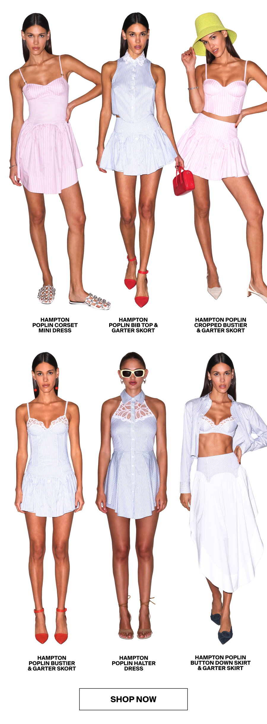 Shop The Hampton Poplin Collection