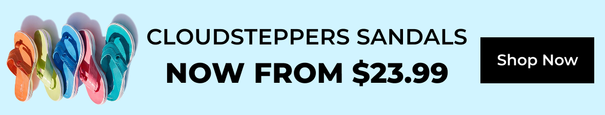 Cloudsteppers Sandals From $23.99 | Shop Now