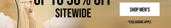 Shop Up to 50% off Men's