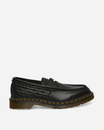 Wasted Youth Penton Leather Loafers Black