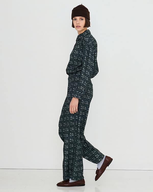 DOTS FLOWERS SHIRT