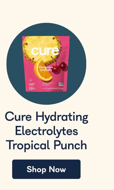Cure Hydrating Electrolytes Tropical Punch
