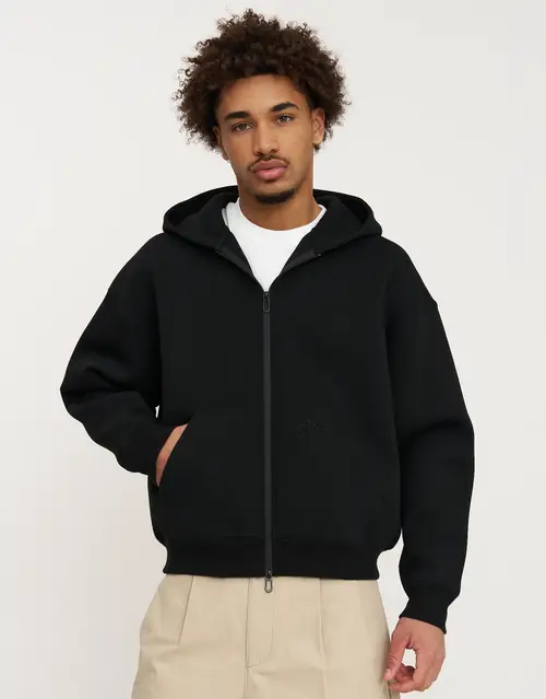 Scuba Deboss Zip Up Hoodie