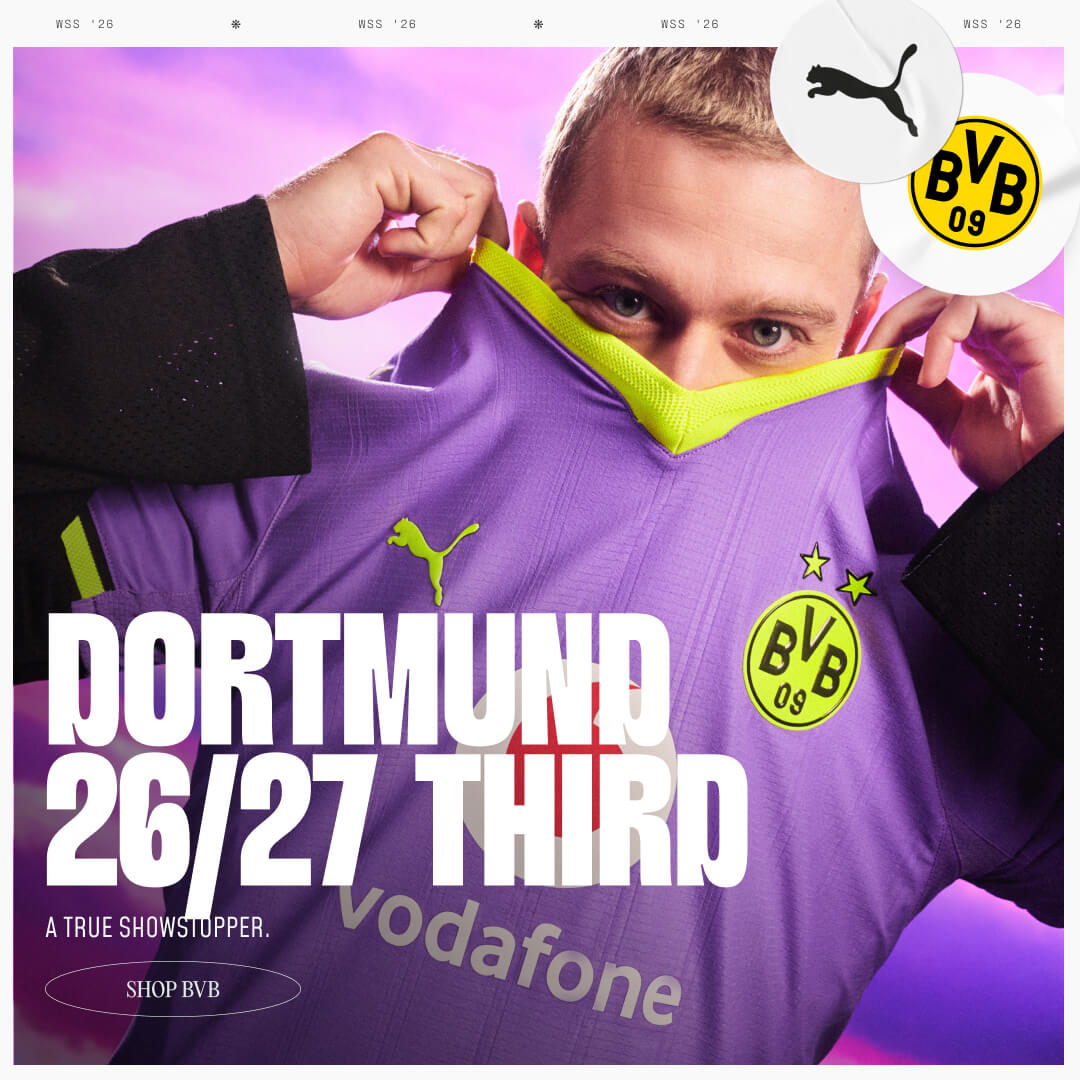 NEW PUMA Dortmund 26/27 Third Kits