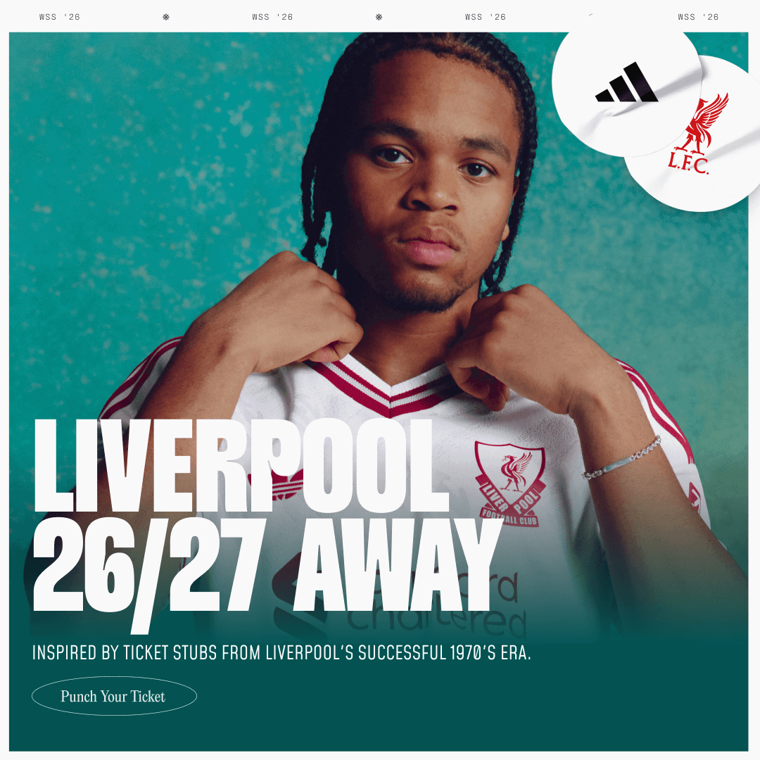 NEW adidas Liverpool 26/27 Away Kits