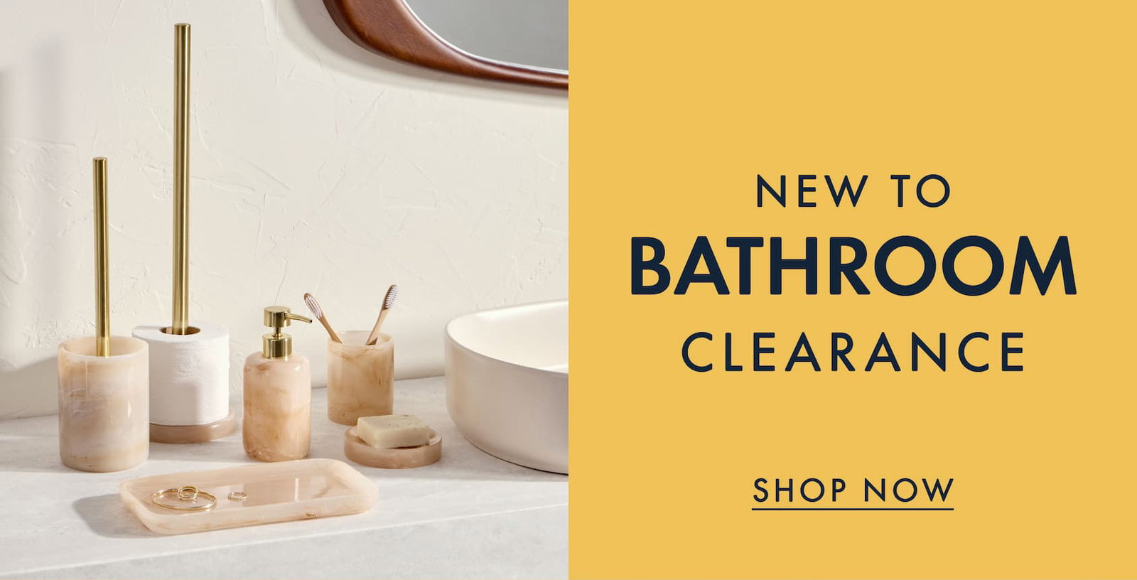 New to Bathroom Clearance
