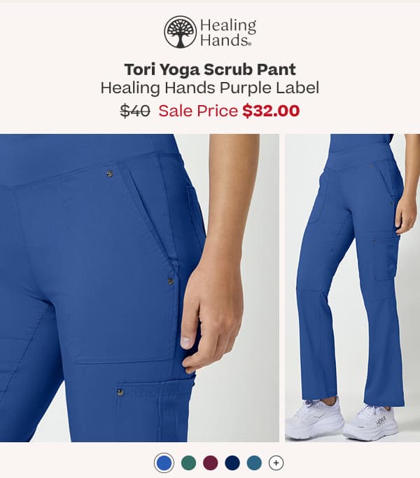 Healing Hands Purple Label | Tori Yoga Pant | $32 | Shop Now
