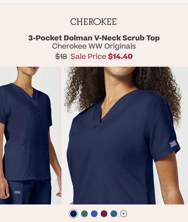 Cherokee WW Originals | 3-Pocket Dolman Top | $14.40 | Shop Now