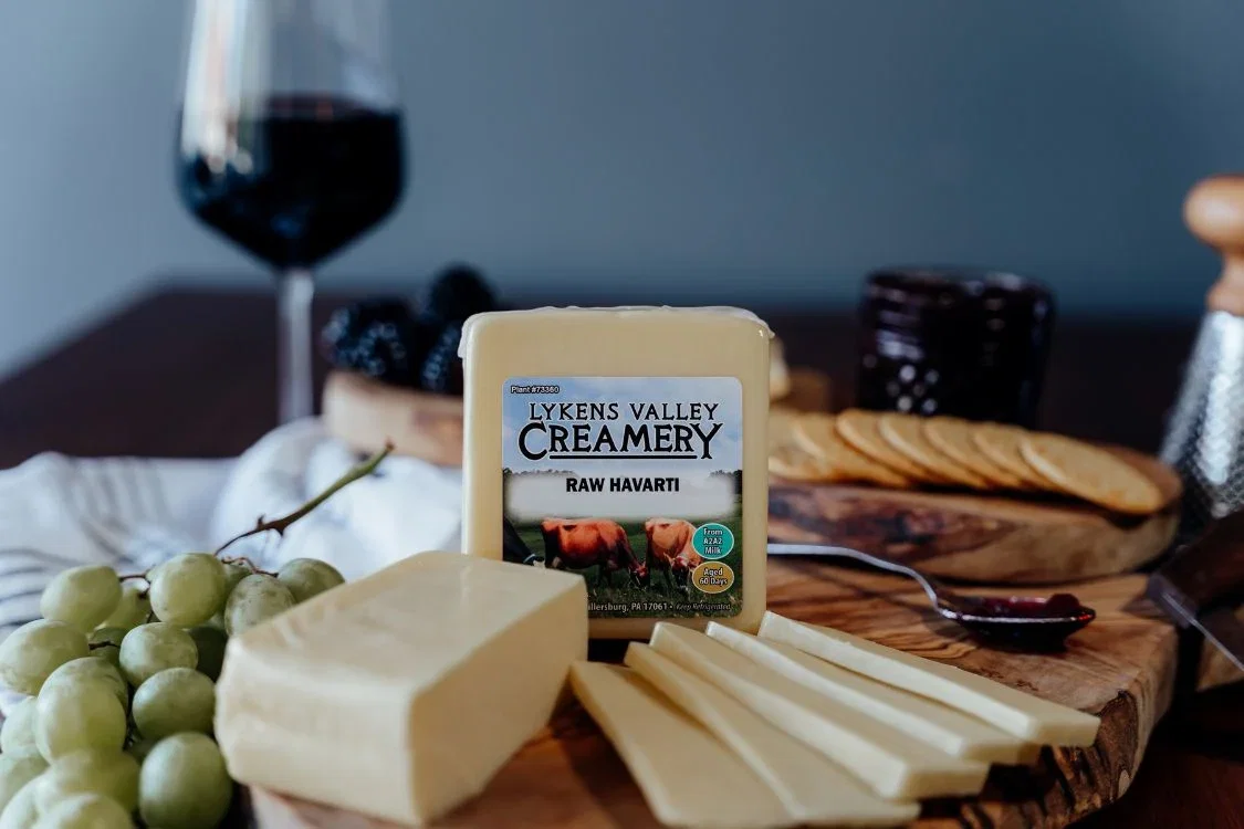 Image of Raw Grass-Fed Havarti Cheese - 8 oz