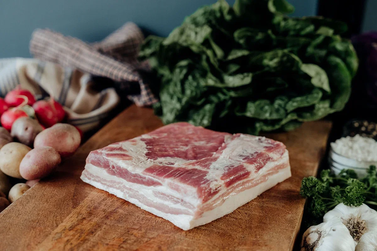 Image of Whole Pork Belly Fresh Portion - 1.5 lbs