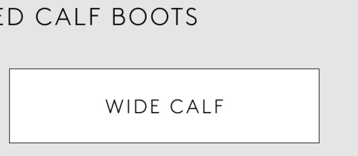 wide calf