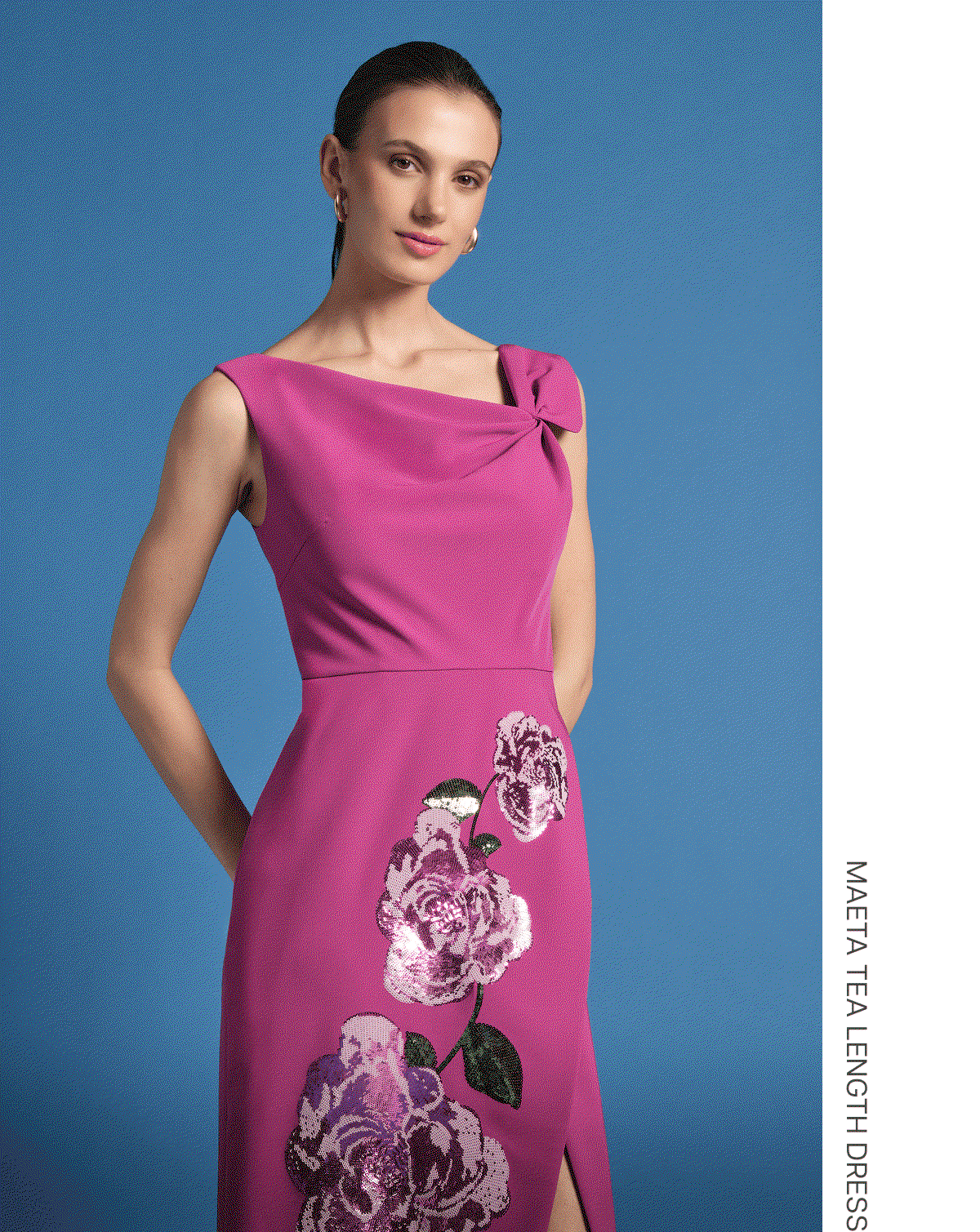 Maeta Tea Length Dress 