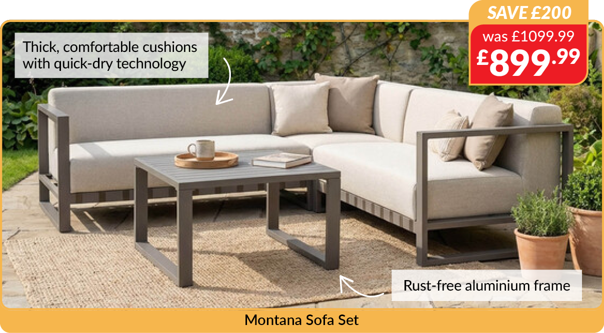 Montana sofa set. Save £200 - was £1099.99 now £899.99