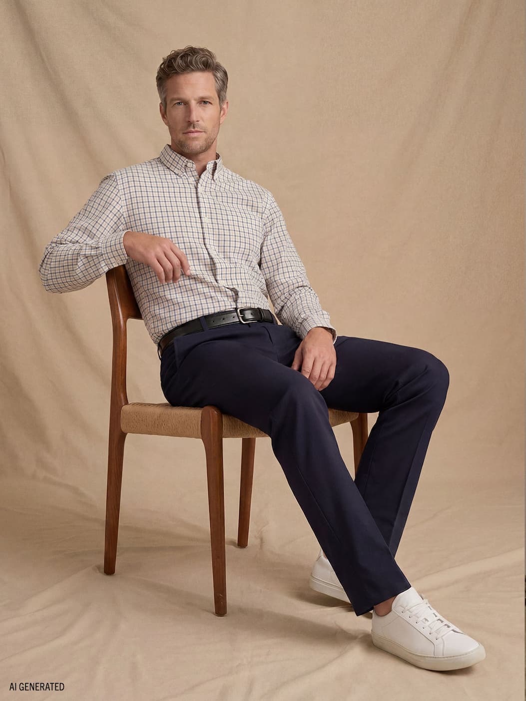 SIGNATURE IRON FREE KHAKI